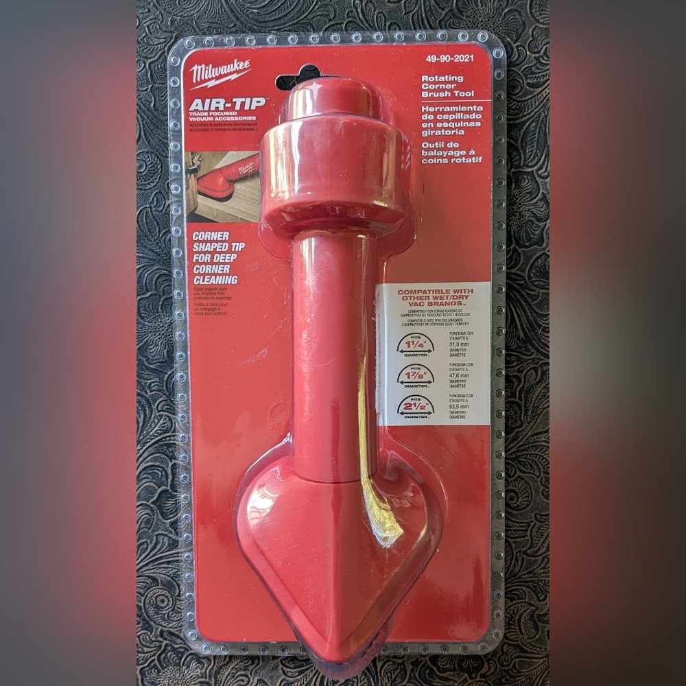 Milwaukee Rotating Corner Brush Air Tip NWT